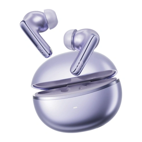 Bezprzewodowe słuchawki dokanałowe TWS QCY MeloBuds N70 Bluetooth 6.0 (fioletowe)