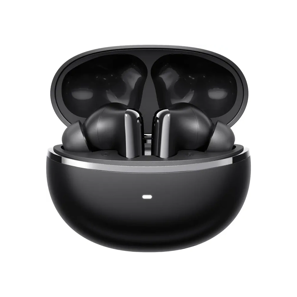 Bezprzewodowe słuchawki dokanałowe TWS QCY MeloBuds N70 Bluetooth 6.0 (czarny)