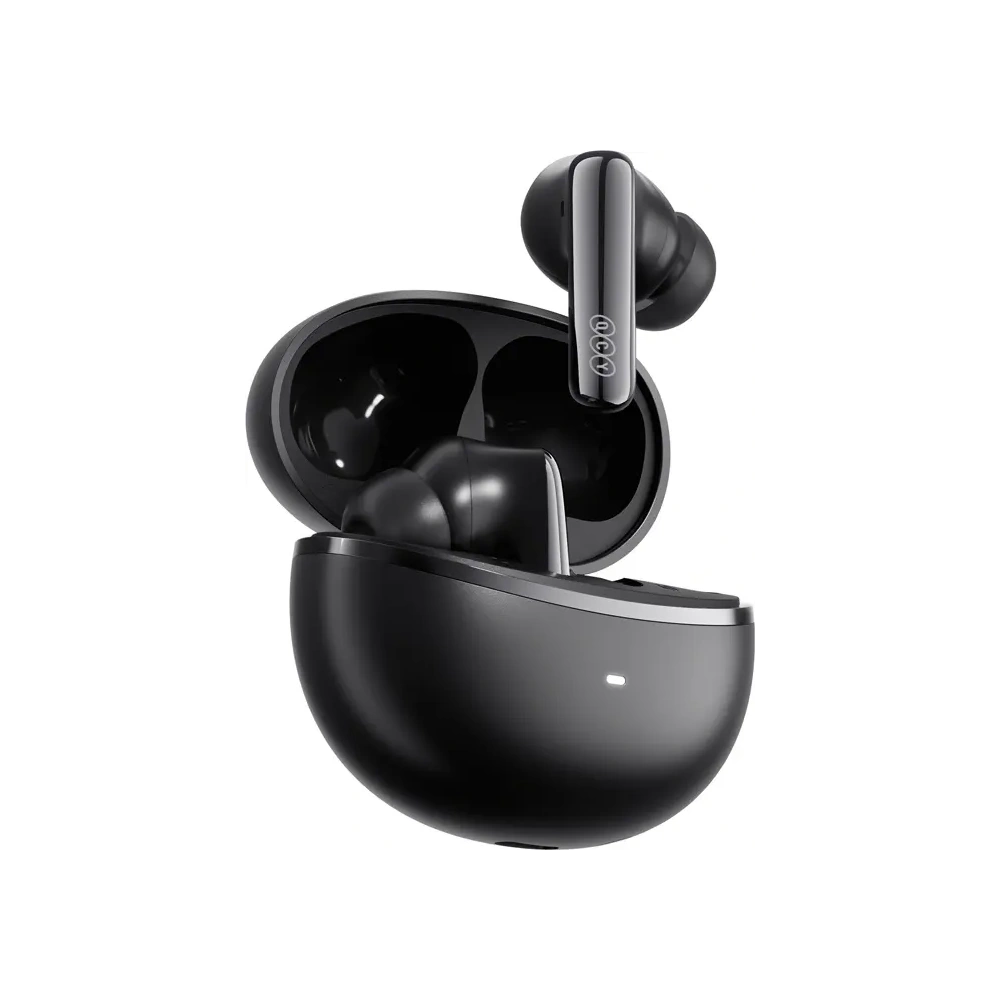 Bezprzewodowe słuchawki dokanałowe TWS QCY MeloBuds N70 Bluetooth 6.0 (czarny)