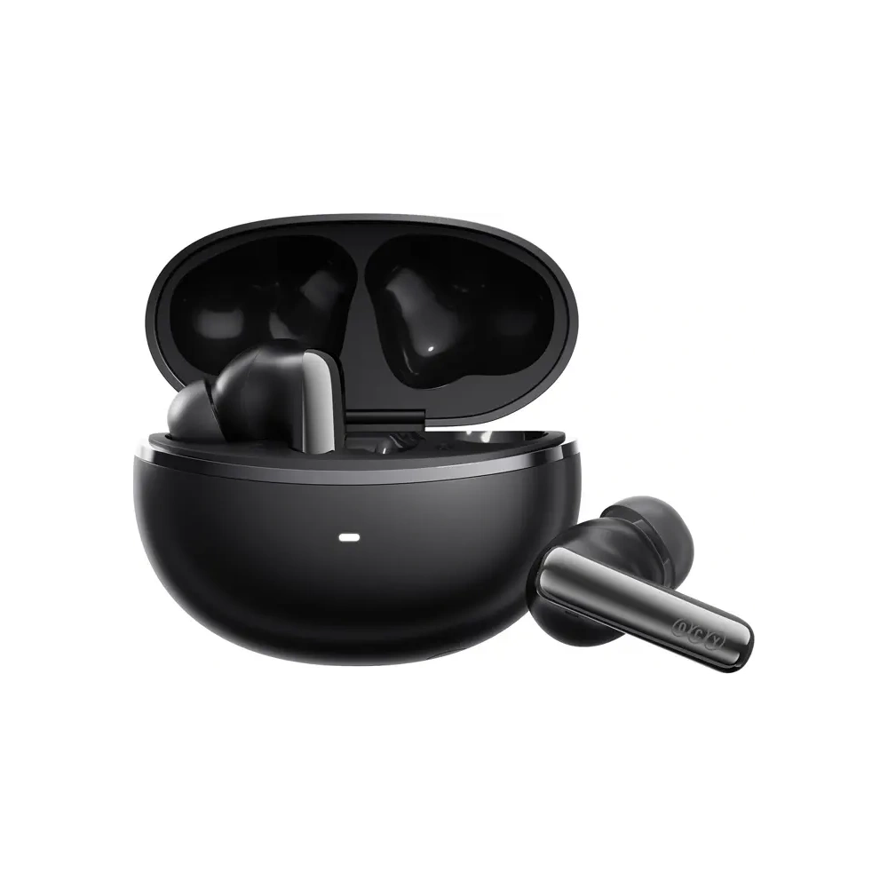 Bezprzewodowe słuchawki dokanałowe TWS QCY MeloBuds N70 Bluetooth 6.0 (czarny)