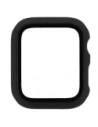 Etui ze szkłem do zegarka Bizon Case+Glass Watch do Apple Watch SE 3 / SE 2 / SE / 6 / 5 / 4 44mm matowe czarne