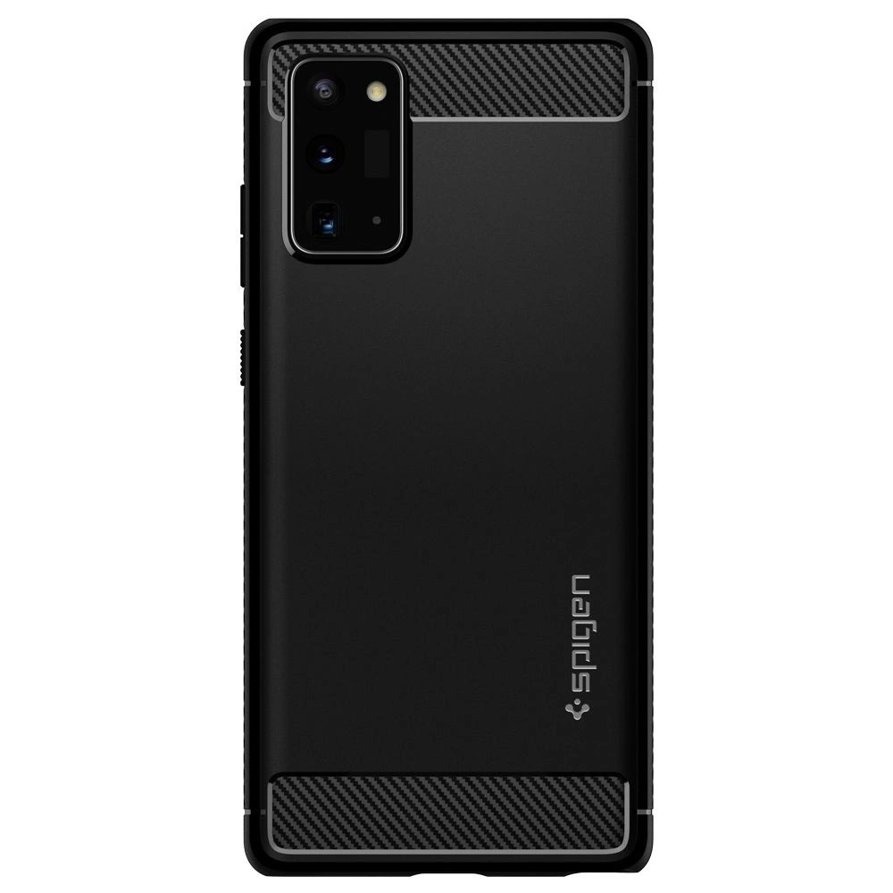 Wholesale Spigen Rugged Armor Samsung Galaxy Note 20 Matte Black - SPN1203BLK - {ean13} - Hurt