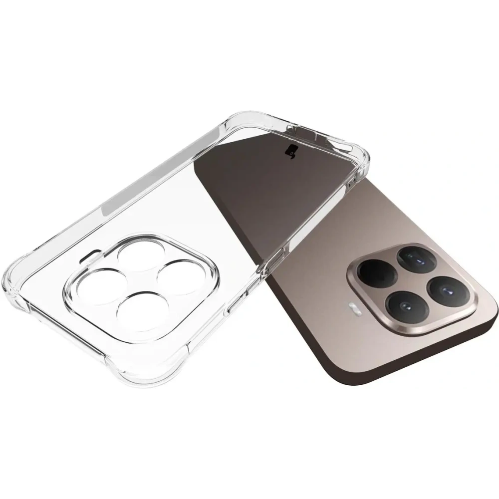 Elastyczne etui + 2x szkło hartowane Bizon Case Clear Pack do Xiaomi 15T Pro