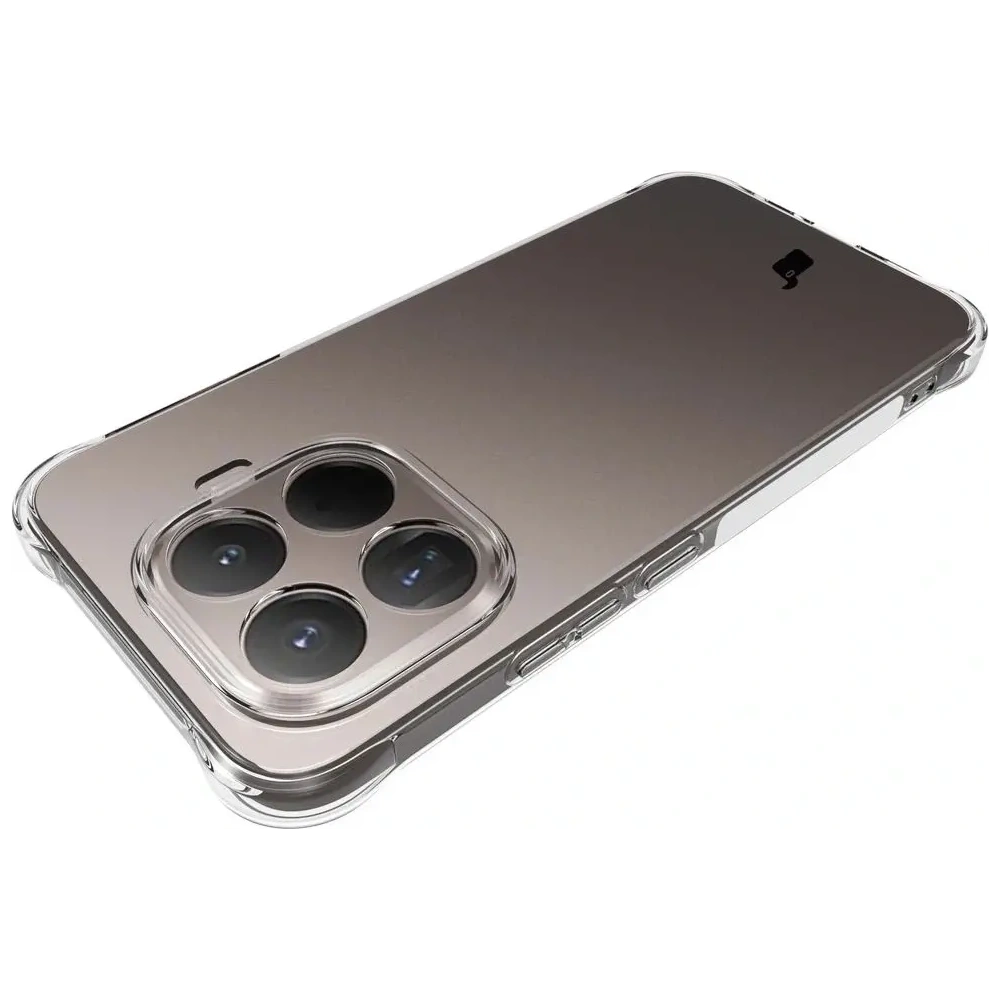 Elastyczne etui + 2x szkło hartowane Bizon Case Clear Pack do Xiaomi 15T Pro