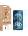 Elastyczne etui + 2x szkło hartowane Bizon Case Clear Pack do Xiaomi 15T Pro