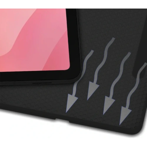 Etui z klapką Bizon Case Tab Lizard do Samsung Galaxy Tab S11 Ultra czarne