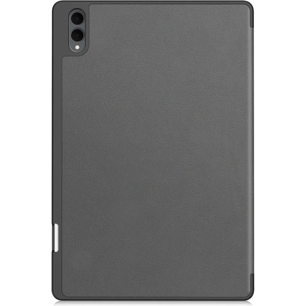 Etui z klapką Bizon Case Tab Lizard do Samsung Galaxy Tab S11 Ultra szare