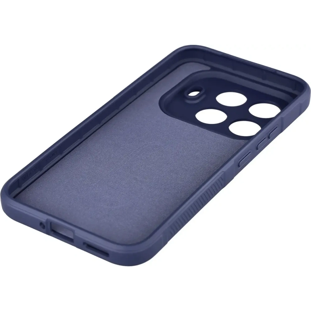 Pancerne etui Bizon Case Tur do Xiaomi 15T Pro granatowe