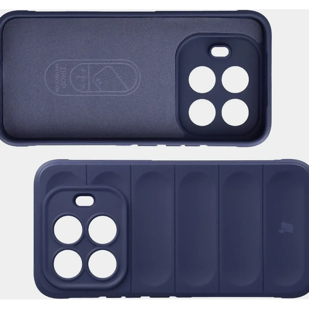 Pancerne etui Bizon Case Tur do Xiaomi 15T Pro granatowe