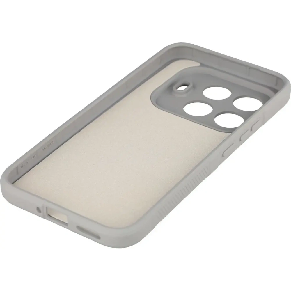 Pancerne etui Bizon Case Tur do Xiaomi 15T Pro jasnoszare