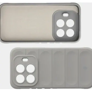 Pancerne etui Bizon Case Tur do Xiaomi 15T Pro jasnoszare