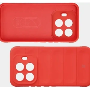 Pancerne etui Bizon Case Tur do Xiaomi 15T Pro czerwone