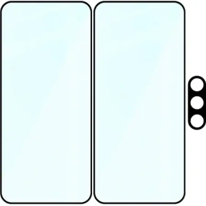 2x Szkło + szybka na aparat Bizon Edge Pack do OnePlus Nord 5