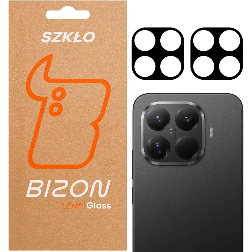 Szkło na aparat Bizon Glass Lens do Xiaomi 15T Pro [2 PACK]