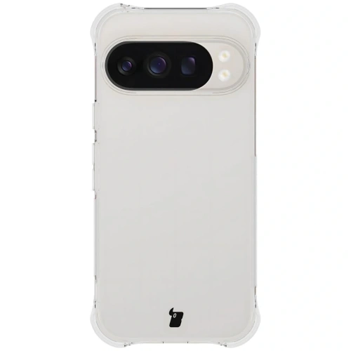 Etui + 2x szkło hartowane + szkiełko na obiektyw Bizon Case Clear Pack do Google Pixel 10 Pro