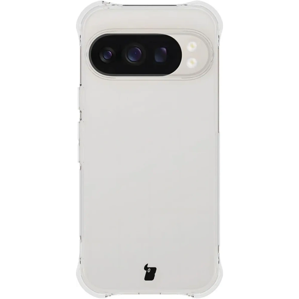 Etui + 2x szkło hartowane + szkiełko na obiektyw Bizon Case Clear Pack do Google Pixel 10 Pro