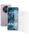 Elastyczne etui + 2x folia na ekran Bizon Case Clear Pack do Vivo X300
