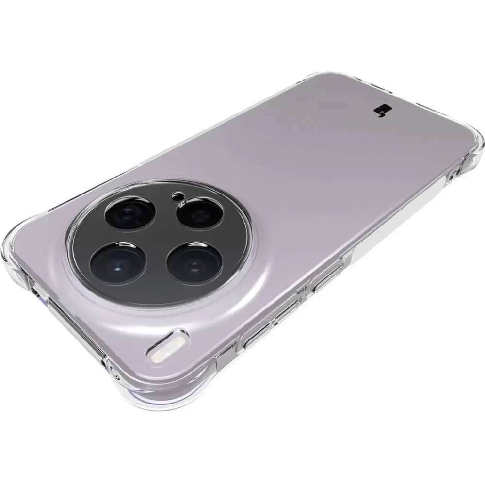 Elastyczne etui + 2x folia na ekran Bizon Case Clear Pack do Vivo X300