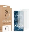 Elastyczne etui + 2x folia na ekran Bizon Case Clear Pack do Vivo X300