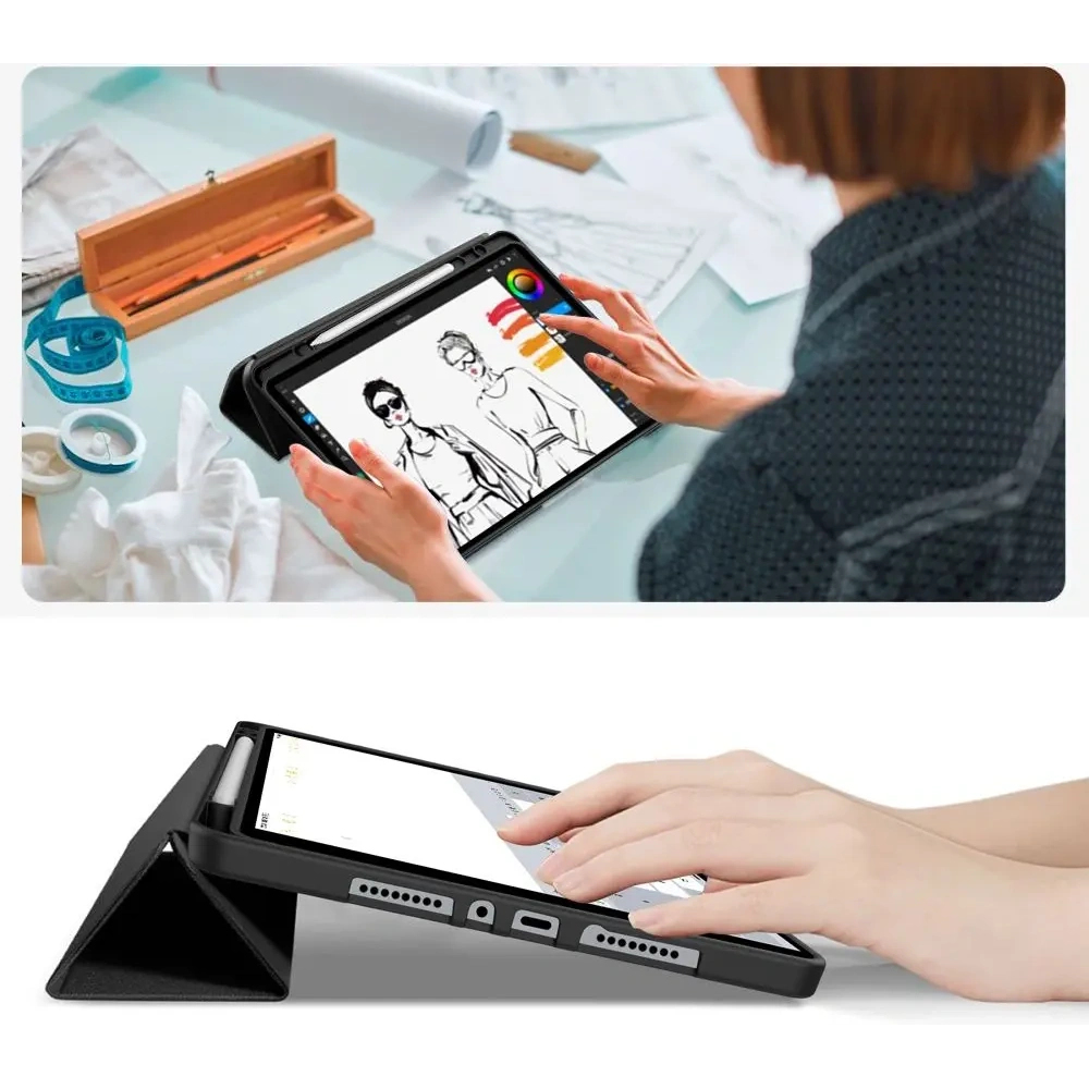 Etui Tech-Protect SmartCase Pen do Xiaomi Redmi Pad 2 Pro 12.1 Black