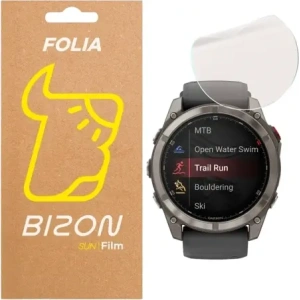 Folia matowa Bizon Glass Watch Film Sun do Garmin Fenix 8 Pro AMOLED 47 mm