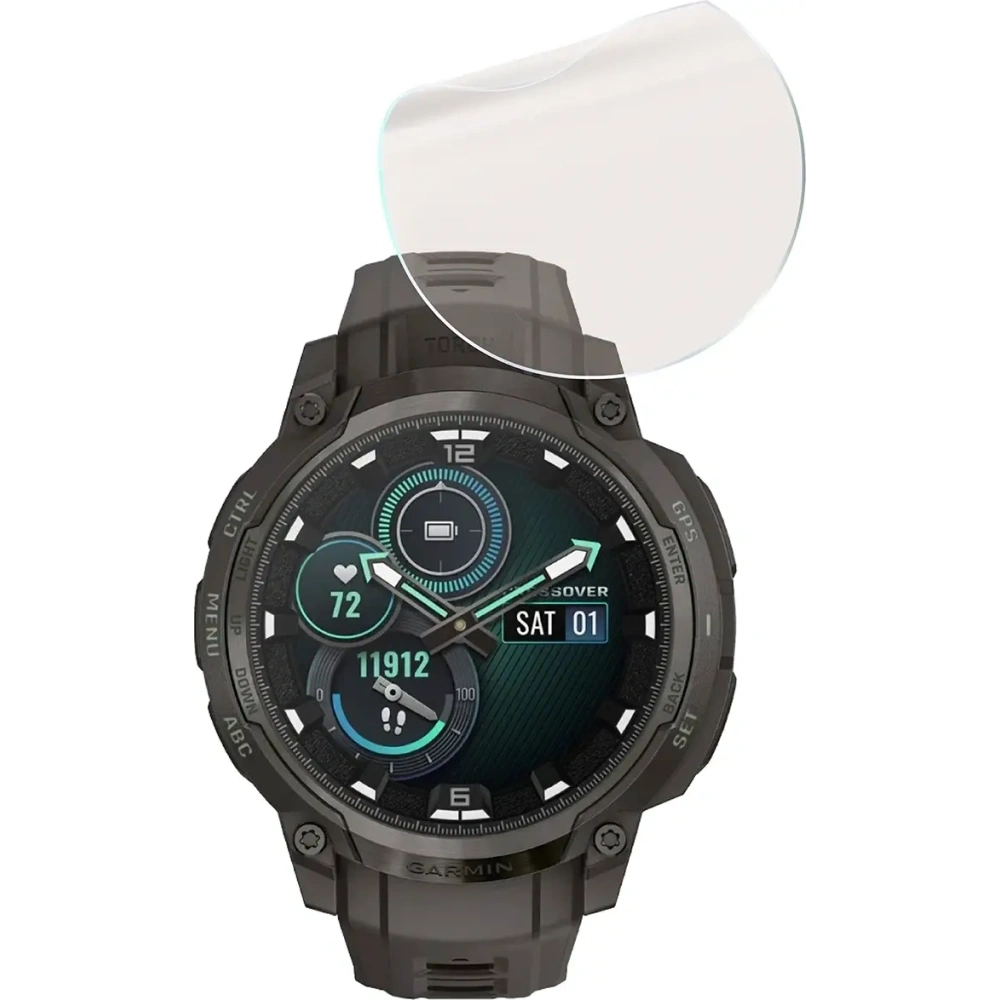 Folia matowa Bizon Glass Watch Film Sun do Garmin Instinct Crossover AMOLED