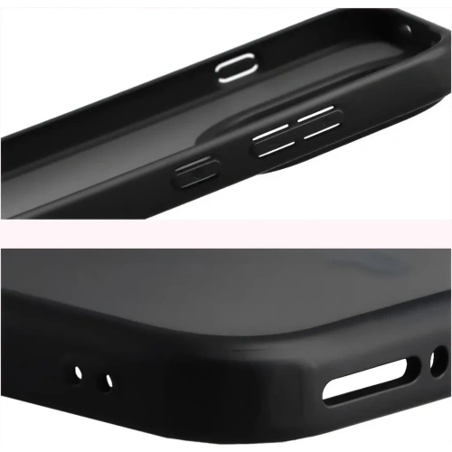 Etui Bizon Case Angelo do OnePlus 15 przydymione z czarną ramką