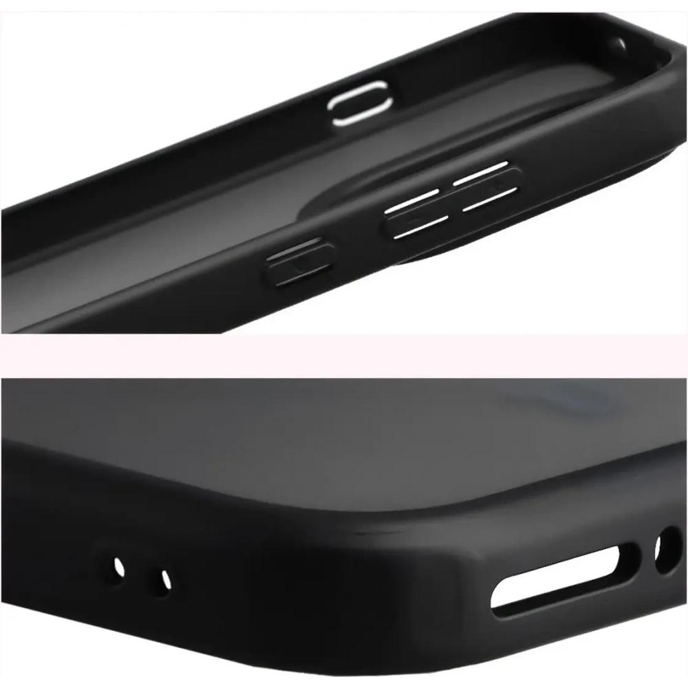 Etui Bizon Case Angelo do OnePlus 15 przydymione z czarną ramką