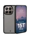 Etui Bizon Case Angelo do Xiaomi 15T Pro przydymione z czarną ramką
