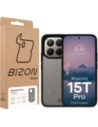 Etui Bizon Case Angelo do Xiaomi 15T Pro przydymione z czarną ramką