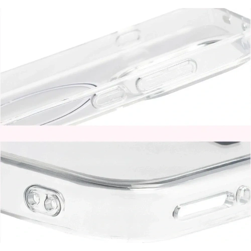 Etui z pierścieniem magnetycznym Bizon Case CrystalO do OnePlus 15 przezroczyste