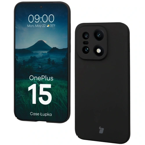 Etui Bizon Case Łupka do OnePlus 15 czarne