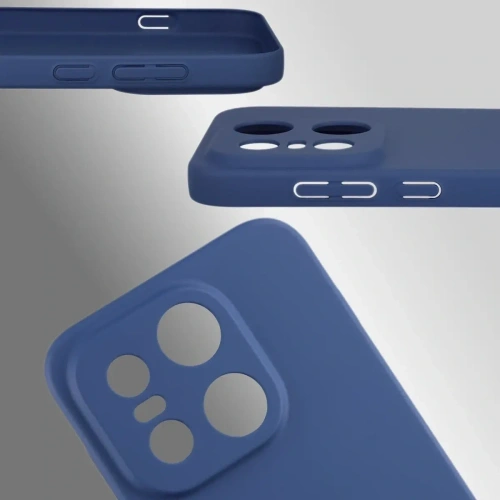 Etui Bizon Case Łupka do OnePlus 15 niebieskie