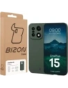 Etui Bizon Case Łupka do OnePlus 15 zielone