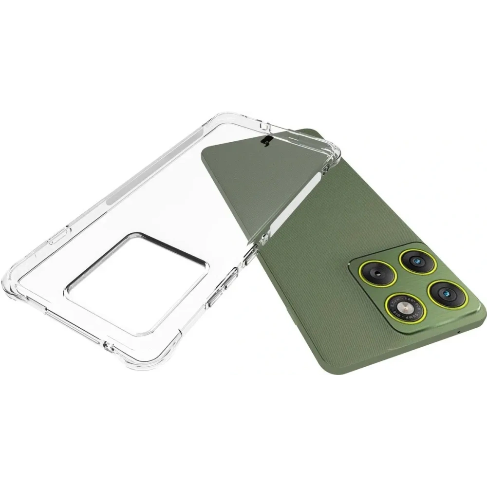 Elastyczne etui Bizon Case Salpa do Motorola Edge 70 przezroczyste