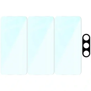 3x szkło hartowane + szybka na aparat Bizon Glass Clear Pack do OnePlus Nord 5