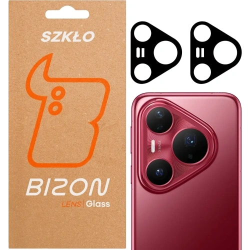 Szkło na aparat Bizon Glass Lens do Huawei Pura 80 Pro / Pro Plus [2 PACK]