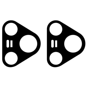 Szkło na aparat Bizon Glass Lens do Huawei Pura 80 Pro / Pro Plus [2 PACK]