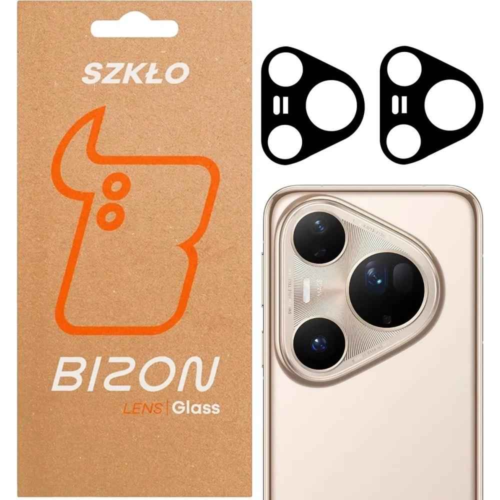 Szkło na aparat Bizon Glass Lens do Huawei Pura 80 Ultra [2 PACK]
