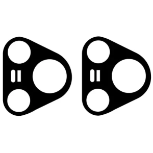 Szkło na aparat Bizon Glass Lens do Huawei Pura 80 Ultra [2 PACK]