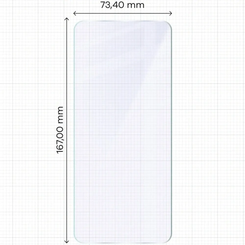 Elastyczne szkło hybrydowe Bizon Glass Mule do Motorola Moto G06 Power