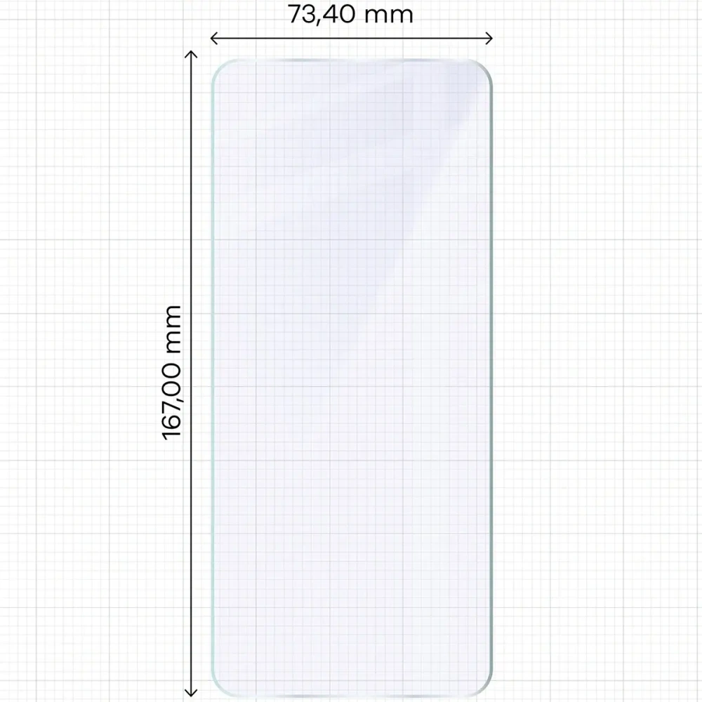 Elastyczne szkło hybrydowe Bizon Glass Mule do Motorola Moto G06 Power
