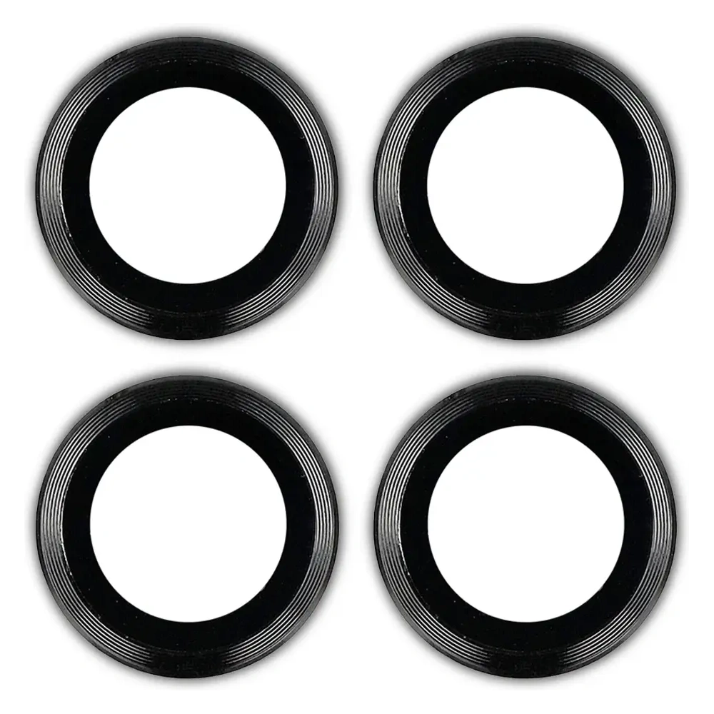 Szkło na aparat Bizon Glass Snap Lens do Motorola Edge 70 czarna ramka