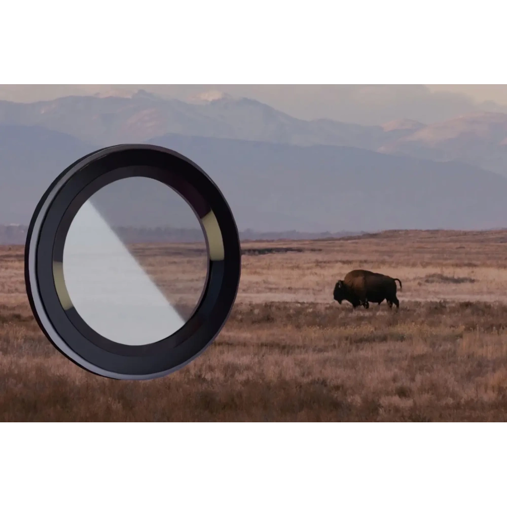 Szkło na aparat Bizon Glass Snap Lens do Motorola Edge 70 czarna ramka