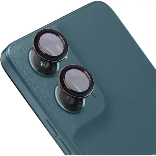 Szkło na aparat Bizon Glass Snap Lens do Motorola Moto G06 4G / G06 Power 4G czarna ramka