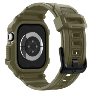 Etui Spigen Rugged Armor Pro V2 do Apple Watch 10 / 11 46mm Vintage Khaki