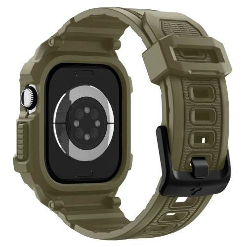 Etui Spigen Rugged Armor Pro V2 do Apple Watch 10 / 11 46mm Vintage Khaki