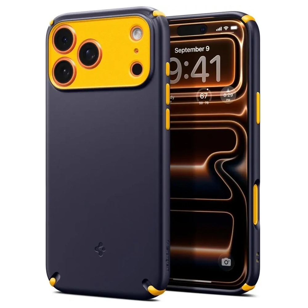 Etui Spigen Nano Pop Hybrid Mag MagSafe do Apple iPhone 17 Pro Max Blueberry Navy
