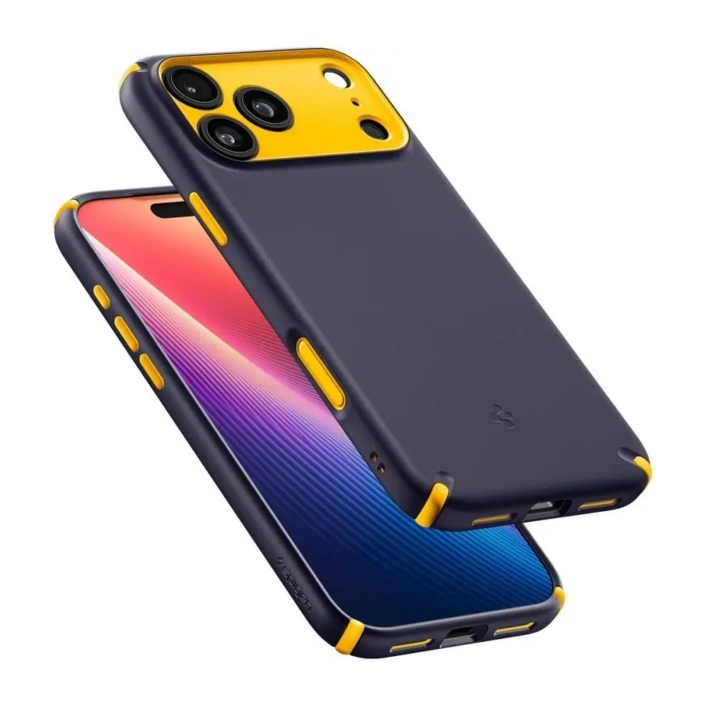 Etui Spigen Nano Pop Hybrid Mag MagSafe do Apple iPhone 17 Pro Max Blueberry Navy