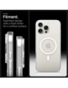 Etui Spigen Thin Fit Mag MagSafe do Apple iPhone 16 Pro Max Clear/white